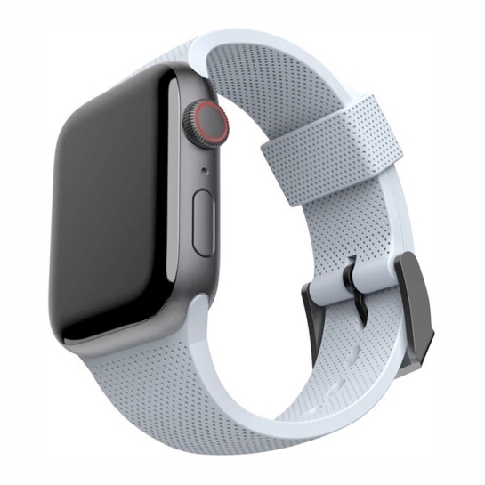 Ремінець UAG [U] Dot Silicone для Apple Watch 44mm/42mm Soft Blue - ціна, характеристики, відгуки, розстрочка, фото 1