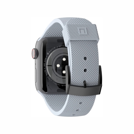 Ремінець UAG [U] Dot Silicone для Apple Watch 44mm/42mm Soft Blue - ціна, характеристики, відгуки, розстрочка, фото 4