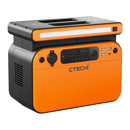 Зарядна станція CTECHi GT500 220V 518Wh Orange - ціна, характеристики, відгуки, розстрочка, фото 2