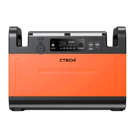 Зарядная станция CTECHi GT1500 220V 1210Wh Orange - цена, характеристики, отзывы, рассрочка, фото 3
