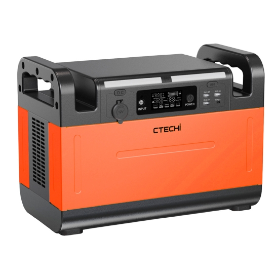 Зарядная станция CTECHi GT1500 220V 1210Wh Orange - цена, характеристики, отзывы, рассрочка, фото 4