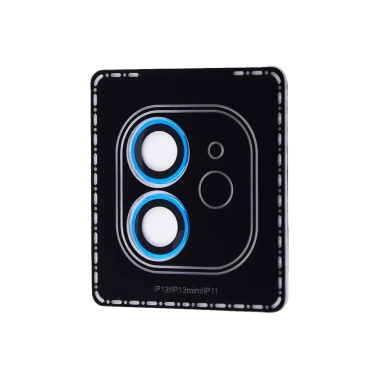 Скло для камери Achilles for iPhone 11\12\12 mini Blue - цена, характеристики, отзывы, рассрочка, фото 1