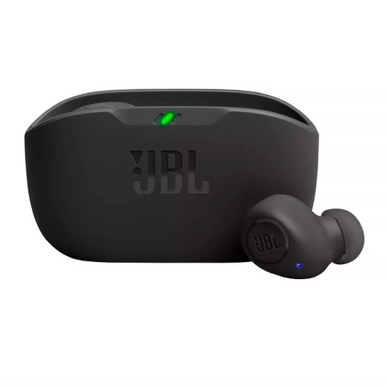 Бездротові навушники JBL Wave Buds TWS Black - ціна, характеристики, відгуки, розстрочка, фото 1