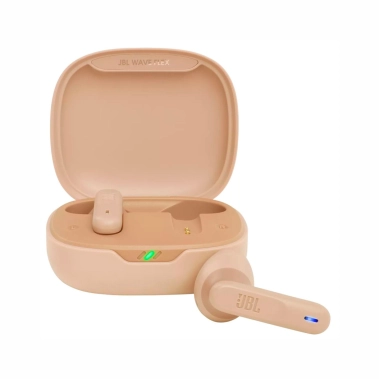 Беспроводные наушники JBL Wave Flex Beige (JBLWFLEXBEG) - цена, характеристики, отзывы, рассрочка, фото 1