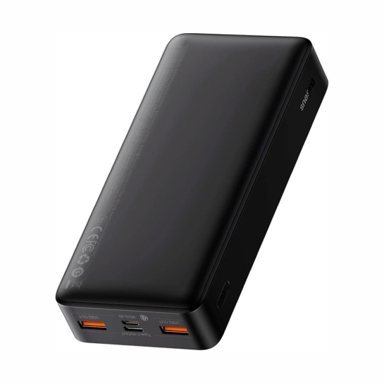 Зовнішній акумулятор Baseus Bipow Overseas 20W 20000mAh Black - ціна, характеристики, відгуки, розстрочка, фото 3