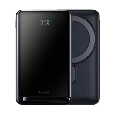 Внешний аккумулятор Baseus Magnetic Bracket Overseas Edition 20W 10000mAh Blue - цена, характеристики, отзывы, рассрочка, фото 1