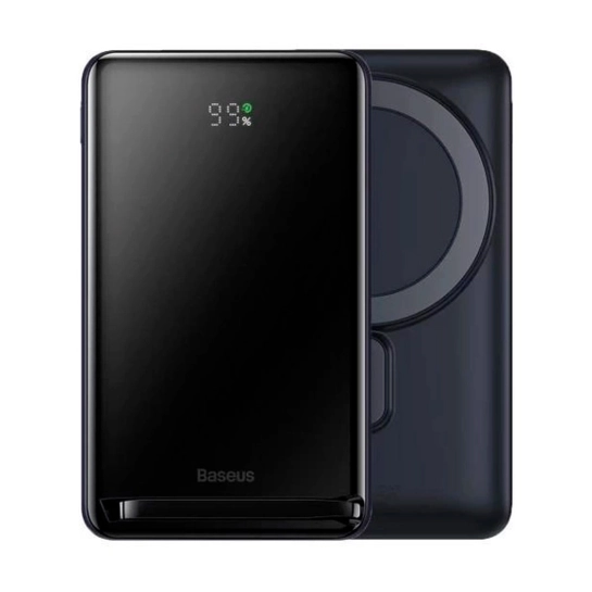 Внешний аккумулятор Baseus Magnetic Bracket Overseas Edition 20W 10000mAh Blue