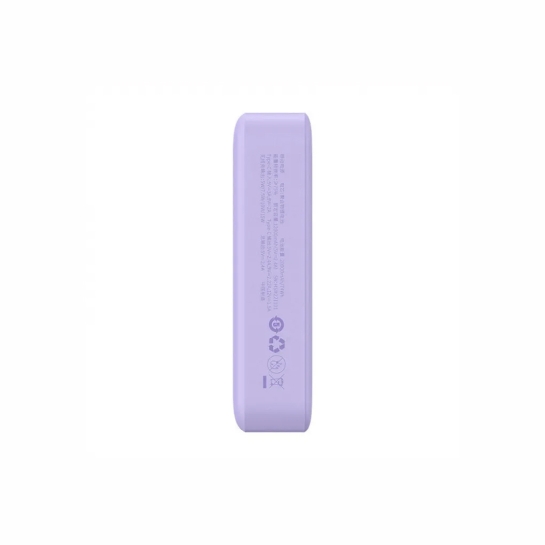 Зовнішній акумулятор Baseus Magnetic Mini 20W 10000mAh Purple - ціна, характеристики, відгуки, розстрочка, фото 4