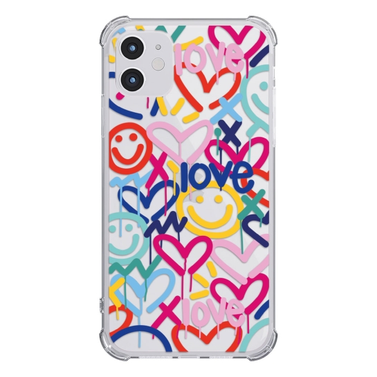 Чехол Pump UA Transparency Case for iPhone 11 Love - цена, характеристики, отзывы, рассрочка, фото 1