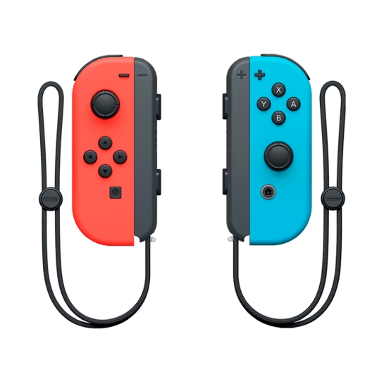 Геймпад Nintendo Joy-Con Neon Red/Neon Blue Pair - ціна, характеристики, відгуки, розстрочка, фото 1