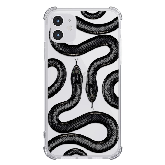 Чохол Pump UA Transparency Case for iPhone 11 Black Snake - цена, характеристики, отзывы, рассрочка, фото 1