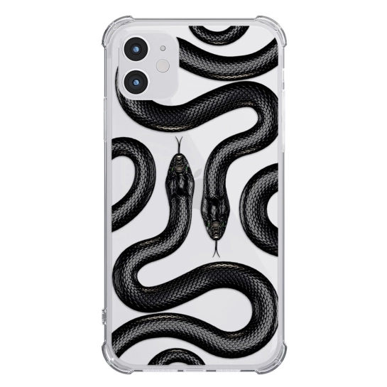 Чохол Pump UA Transparency Case for iPhone 11 Black Snake