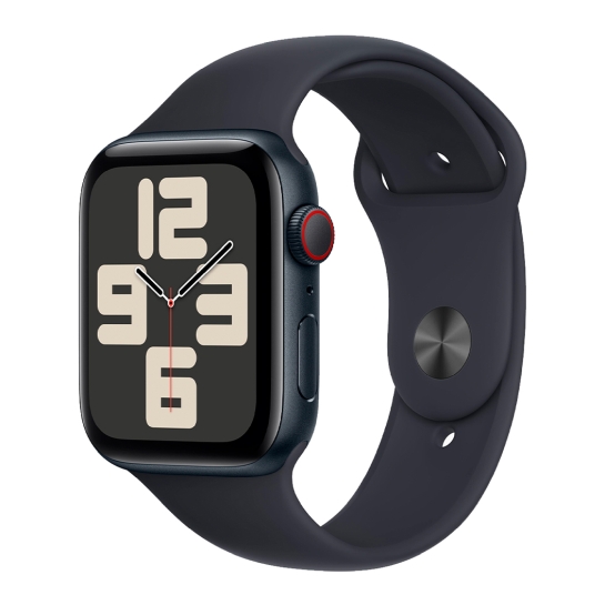Apple Watch SE 2 2023 + LTE 44mm Midnight Aluminum Case with Midnight Sport Band - M/L - цена, характеристики, отзывы, рассрочка, фото 1