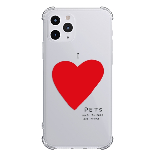 Чохол Pump UA Transparency Case for iPhone 11 Pro I Love Pets - ціна, характеристики, відгуки, розстрочка, фото 1