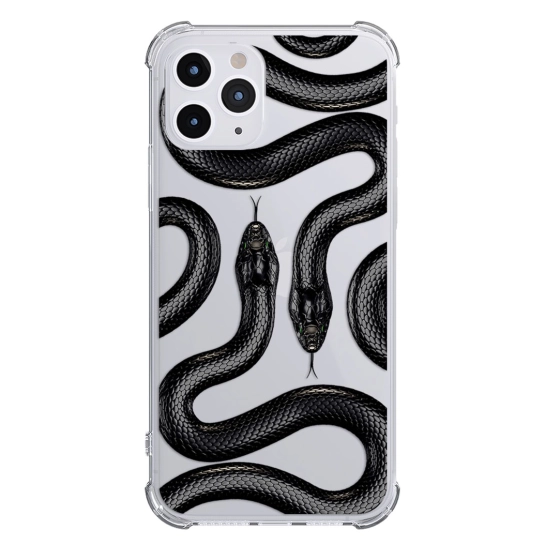Чохол Pump UA Transparency Case for iPhone 11 Pro Black Snake
