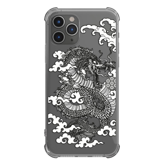 Чехол Pump UA Transparency Case for iPhone 11 Pro Dragon - цена, характеристики, отзывы, рассрочка, фото 1