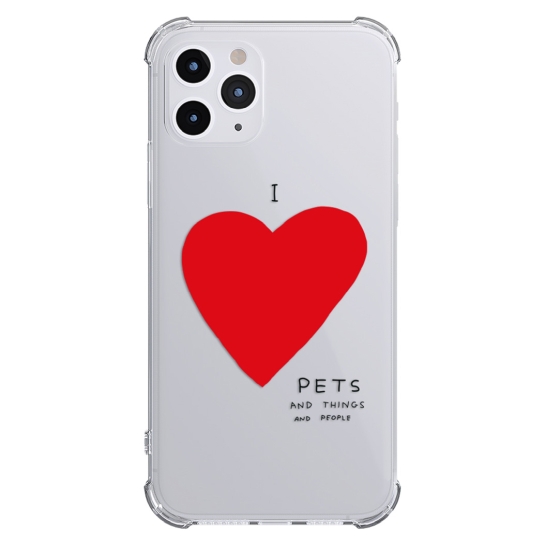 Чохол Pump UA Transparency Case for iPhone 11 Pro Max I Love Pets - ціна, характеристики, відгуки, розстрочка, фото 1