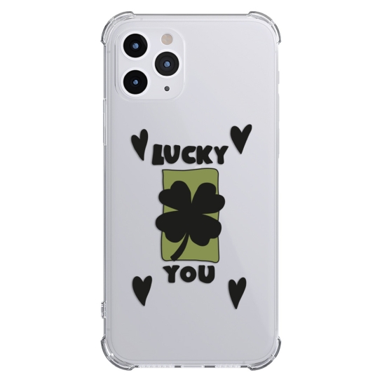 Чехол Pump UA Transparency Case for iPhone 11 Pro Max Lucky You - цена, характеристики, отзывы, рассрочка, фото 1