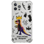 Чехол Pump UA Transparency Case for iPhone 12/12 Pro Basquiat