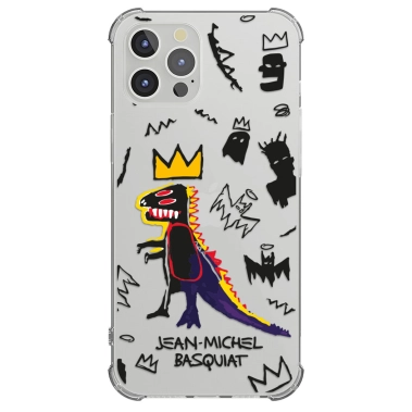 Чохол Pump UA Transparency Case for iPhone 12/12 Pro Basquiat - цена, характеристики, отзывы, рассрочка, фото 1