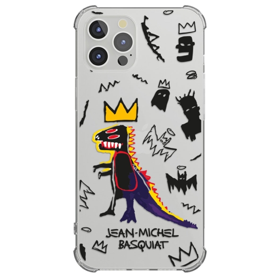 Чохол Pump UA Transparency Case for iPhone 12/12 Pro Basquiat - ціна, характеристики, відгуки, розстрочка, фото 1