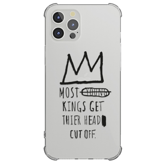 Чохол Pump UA Transparency Case for iPhone 12/12 Pro Basquiat 3 - цена, характеристики, отзывы, рассрочка, фото 1