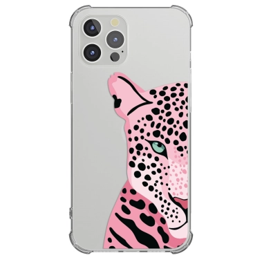 Чохол Pump UA Transparency Case for iPhone 12/12 Pro Tygr Rozheviy - цена, характеристики, отзывы, рассрочка, фото 1