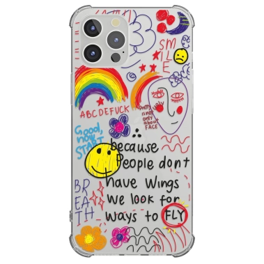 Чехол Pump UA Transparency Case for iPhone 12/12 Pro Because people - цена, характеристики, отзывы, рассрочка, фото 1