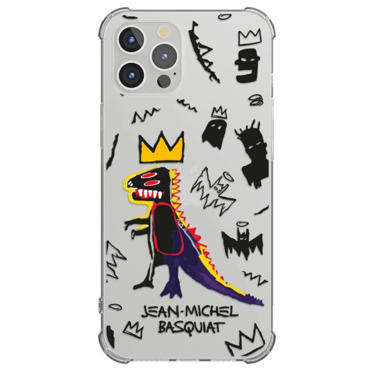 Чохол Pump UA Transparency Case for iPhone 12 Pro Max Basquiat
