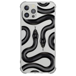 Чехол Pump UA Transparency Case for iPhone 12 Pro Max Black Snake