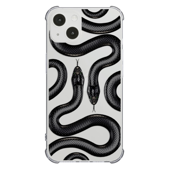 Чохол Pump UA Transparency Case for iPhone 13 Black Snake - цена, характеристики, отзывы, рассрочка, фото 1