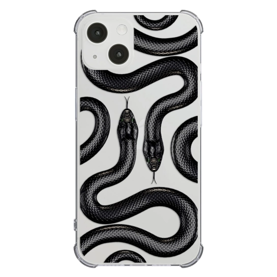 Чохол Pump UA Transparency Case for iPhone 13 Black Snake