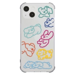 Чехол Pump UA Transparency Case for iPhone 13 Cloudy dogs