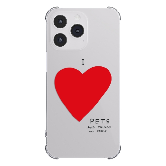 Чохол Pump UA Transparency Case for iPhone 13 Pro I Love Pets - ціна, характеристики, відгуки, розстрочка, фото 1