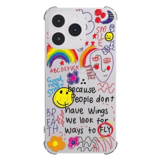 Чехол Pump UA Transparency Case for iPhone 13 Pro Because people