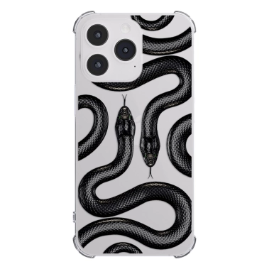 Чохол Pump UA Transparency Case for iPhone 13 Pro Black Snake - цена, характеристики, отзывы, рассрочка, фото 1