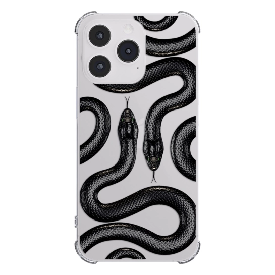 Чохол Pump UA Transparency Case for iPhone 13 Pro Black Snake