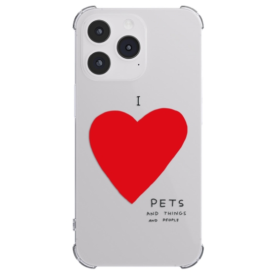 Чохол Pump UA Transparency Case for iPhone 13 Pro Max I Love Pets - ціна, характеристики, відгуки, розстрочка, фото 1