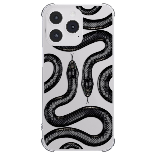 Чохол Pump UA Transparency Case for iPhone 13 Pro Max Black Snake - цена, характеристики, отзывы, рассрочка, фото 1