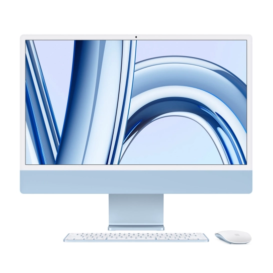 Моноблок Apple iMac 24" M3 Chip 8GB/512GB/8CPU/10GPU Blue 2023 (MQRR3)