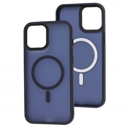 Чохол WAVE Matte Insane Case with MagSafe for iPhone 15 Pro Max Midnight Blue - ціна, характеристики, відгуки, розстрочка, фото 2