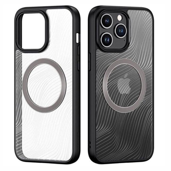 Чехол Dux Ducis Aimo Case with MagSafe for iPhone 15 Pro Max Black - цена, характеристики, отзывы, рассрочка, фото 2