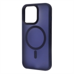 Чохол WAVE Matte Insane with MagSafe Case for iPhone 13/14 Midnight Blue