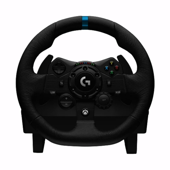 Руль и педали Logitech G923 PC/XB USB Racing Wheel - ціна, характеристики, відгуки, розстрочка, фото 1