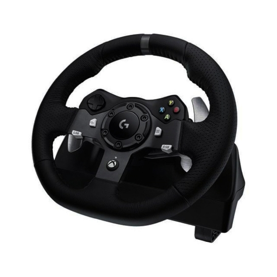 Руль и педали Logitech G920 Driving Force PC/XB Racing Wheel - цена, характеристики, отзывы, рассрочка, фото 1