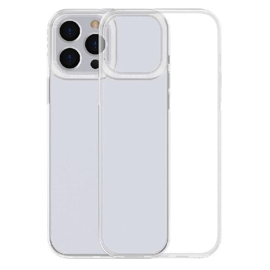 Чохол Baseus Simplicity Transparent TPU Case for iPhone 15 Pro Max Clear - ціна, характеристики, відгуки, розстрочка, фото 1