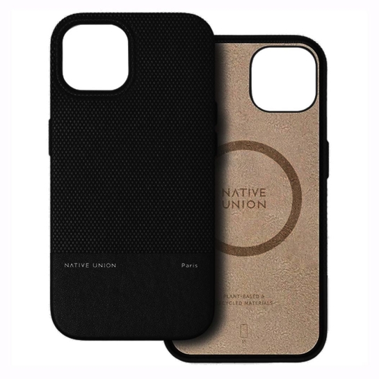 Чохол Native Union Classic Case with MagSafe for iPhone 15 Pro Max Black - ціна, характеристики, відгуки, розстрочка, фото 1