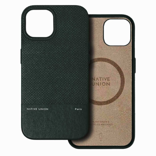 Чохол Native Union Classic Case with MagSafe for iPhone 15 Pro Max Slate Green - ціна, характеристики, відгуки, розстрочка, фото 1