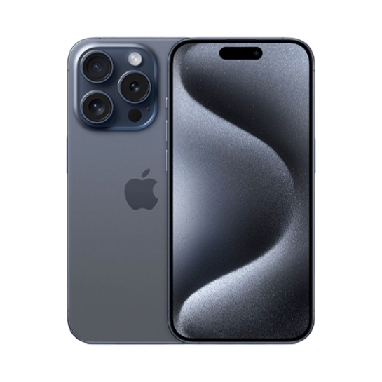 Б/У Apple iPhone 15 Pro 128 Gb Blue Titanium (Идеальное) - цена, характеристики, отзывы, рассрочка, фото 1