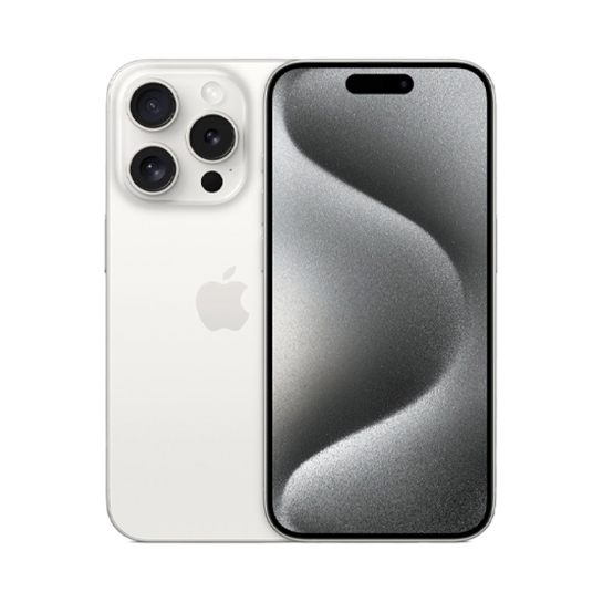Б/У Apple iPhone 15 Pro 128 Gb White Titanium (Идеальное) - цена, характеристики, отзывы, рассрочка, фото 1